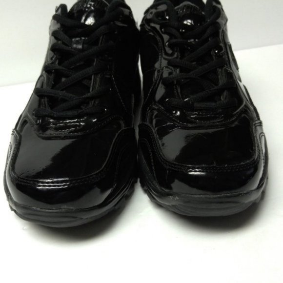 Pentagon Sz 7.5 Black Patent Leather Shoes - Picture 3 of 8